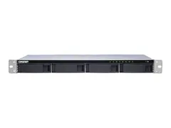 QNAP TS-431XeU - NAS-server - 4 br&#248;nner - kan monteres i rack SATA 6Gb/s - RAID RAID 0, 1, 5, 6, 10, JBOD, 5 hot spare - RAM 2 GB - Gigabit Ethernet / 10 Gigabit Ethernet - iSCSI st&#248;tte - 1U