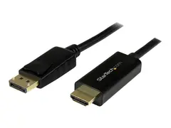 StarTech.com 3 m (10 ft.) DisplayPort to HDMI Adapter Cable 4K 30Hz DP to HDMI Converter Cable - Computer Monitor Cable (DP2HDMM3MB) - Adapterkabel - DisplayPort hann til HDMI hann - 3 m - 4K-st&#248;tte