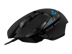 Logitech Gaming Mouse G502 (Hero) - Mus - optisk 11 knapper - kablet - USB