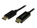 StarTech.com 5m (16 ft) DisplayPort to HDMI Adapter Cable 4K DisplayPort to HDMI Converter Cable - Computer Monitor Cable (DP2HDMM5MB) - Adapterkabel - DisplayPort hann til HDMI hann - 5 m - 4K-st&#248;tte