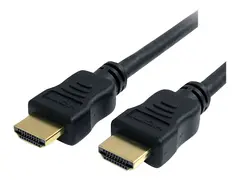 StarTech.com 2m High Speed HDMI Cable w/ Ethernet Ultra HD 4k x 2k HDMI-kabel med Ethernet - HDMI hann til HDMI hann - 2 m - svart