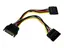 StarTech.com 6in SATA Power Y Splitter Cable Adapter M/F - Power splitter - SATA power (M) to SATA power (F) - 6 in - PYO2SATA - Str&#248;msplitter - SATA-str&#248;m (hann) til SATA-str&#248;m (hunn) - 15.2 cm - for P/N: BRACKET125PT, BRACKET125PTP, BRACKET425F, PEXUSB311AC3, S251BU31REM, SATBP125VP