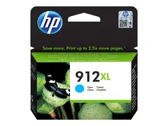 HP 912XL - 9.9 ml - H&#248;y ytelse - cyan - original blekkpatron - for Officejet 80XX; Officejet Pro 80XX