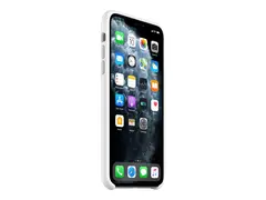 Apple - Baksidedeksel for mobiltelefon - silikon hvit - for iPhone 11 Pro Max