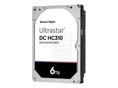 WD Ultrastar DC HC310 HUS726T6TAL5204 - Harddisk 6 TB - intern - 3.5&quot; - SAS 12Gb/s - 7200 rpm - buffer: 256 MB