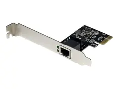 StarTech.com 1 Port PCIe Gigabit Network Server Adapter NIC Card Dual Profile - Gigabit Desktop Adapter REV E Intel 6 Chip support (ST1000SPEX2) - Nettverksadapter - PCIe lav profil - Gigabit Ethernet - for P/N: ET91000SM10, ET91000SM20