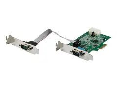 STARTECH.COM 2 Port RS232 Serial Adapter Card w/ 16950 UART - PCI Express