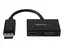 StarTech.com 2 in 1 Displayport Adapter DisplayPort to HDMI or VGA - DisplayPort Adapter - 1920x1200 - Travel Adapter (DP2HDVGA) - Videokonverter - DisplayPort - HDMI, VGA - svart