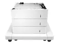 HP Paper Feeder with Cabinet - Skriversokkel med mediemater 1650 ark inn 3 skuff(er) - for LaserJet Enterprise MFP M634; LaserJet Enterprise Flow MFP M634, MFP M635, MFP M636