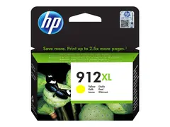 HP 912XL - 9.9 ml - H&#248;y ytelse - gul - original blekkpatron - for Officejet 80XX; Officejet Pro 80XX