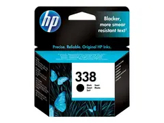 HP 338 - 11 ml - svart - original - blekkpatron for Officejet 100, 150, H470, K7100; Photosmart 7850, C3170, C3180, C3183, C3190, Pro B8350