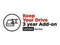 Lenovo Keep Your Drive Add On - Utvidet serviceavtale 3 &#229;r - for K14 Gen 1; ThinkBook 14 G5 IRL; 14 G6 ABP; 16 G6 ABP; ThinkCentre neo 30a 22