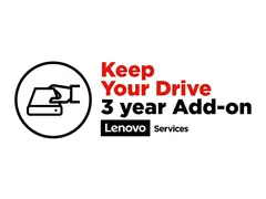 Lenovo Keep Your Drive Add On - Utvidet serviceavtale 3 &#229;r - for K14 Gen 1; ThinkBook 14 G5 IRL; 14 G6 ABP; 16 G6 ABP; ThinkCentre neo 30a 22