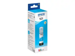 Epson 101 - 70 ml - cyan - original - blekkbeholder for Epson L4260, L4266, L6190, L6260, L6270, L6276, L6290; EcoTank L14150, L6290