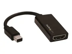 StarTech.com Mini DisplayPort to HDMI Adapter 4K mDP to HDMI Converter - UHD 4K 60Hz (MDP2HD4K60S) - Videokonverter - DisplayPort - HDMI