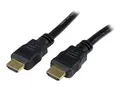 StarTech.com 1m High Speed HDMI Cable Ultra HD 4k x 2k HDMI Cable - HDMI to HDMI M/M - 1 meter HDMI 1.4 Cable - Audio/Video Gold-Plated (HDMM1M) - HDMI-kabel - HDMI hann til HDMI hann - 1 m - skjermet - svart - for P/N: MSTCDP122HD