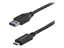 StarTech.com 3 ft 1m USB to USB C Cable USB 3.1 10Gpbs - USB-IF Certified (USB31AC1M) - USB-kabel - 24 pin USB-C (hann) til USB-type A (hann) - USB 3.1 - 1 m - svart - for P/N: DKM30CHDPD, DKM30CHDPDUE, HB31C2A2CME, HB31C3A1CME, PEXUSB312A1C1H, PEXUSB312A2C2V