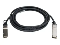 QNAP CAB-NIC40G30M-QSFP - Direkte 40GBase-koblingskabel QSFP+ til QSFP+ - 3 m - toakset