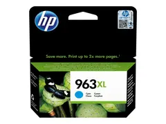 HP 963XL - 22.77 ml - H&#248;y ytelse cyan - original - blekkpatron - for Officejet Pro 9010, 9012, 9014, 9015, 9016, 9019, 9020, 9022, 9025