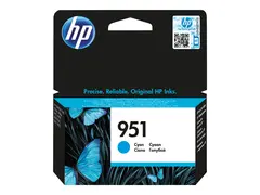 HP 951 - 8.5 ml - cyan - original - blekkpatron for Officejet Pro 251dw, 276dw, 8100, 8600, 8610, 8615, 8616, 8620, 8625, 8630