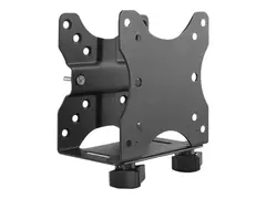 StarTech.com Thin Client Mount - Mini PC VESA Mount Adjustable .7 to 2.8&quot; - Under Desk Computer Mount - Mac Mini Monitor Mount (ACCSMNT) - Monteringskomponent (stangmontering, stropp, VESA-monteringsbrakett) - for tynnklient - plastikk, st&#229;l - svart - under skrivebor, stangmontering, monitor - for P/N: ARMDUALSS, ARMPIVOTE2, ARMUNONB1, DK30C2DAGPD, DK30C2HAGPD, FPPNEUSTND, TB3DK2DPM2