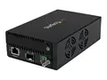 StarTech.com 10 Gigabit Ethernet Copper-to-Fiber Media Converter Open SFP+ - Managed - 10G Ethernet Media Converter (ET10GSFP) - Fibermedieomformer - 10GbE - 10GBase-LR, 10GBase-ER, 10GBase-SR, 10GBase-LW, 100Base-TX, 1000Base-T, 10GBase-EW, 10GBase-T, 10GBase-SW - RJ-45 / SFP+ - for P/N: SFP10GBBXDST, SFP10GBBXUST, SFP10GBLRMST, SFP10GBLRST, SFP10GBSRST, SFP10GBZRST