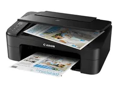 Canon PIXMA TS3350 - Multifunksjonsskriver farge - ink-jet - 216 x 297 mm (original) - A4/Legal (medie) - opp til 7.7 ipm (trykking) - 60 ark - USB 2.0, Wi-Fi(n) - svart