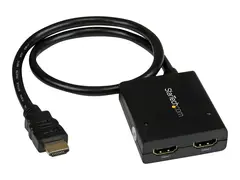 StarTech.com HDMI Cable Splitter 2 Port - 4K 30Hz - Powered - HDMI Audio / Video Splitter - 1 in 2 Out - HDMI 1.4 - Video/lyd-splitter - 2 x HDMI - stasjon&#230;r - for P/N: ST121SHD50, SVA5M3NEUA