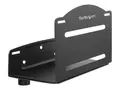 StarTech.com Wall Mount CPU Holder - Adjustable Width 4.8in to 8.3in Metal - Computer Tower Mounting Bracket for Desktop PC (CPUWALLMNT) - Brakett - for CPU - st&#229;l - svart - veggmonterbar - for P/N: WALLSTS1, WALLSTS2