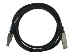 QNAP - SAS ekstern kabel - SAS 6Gbit/s 36 pin 4x Mini SAS HD (SFF-8644) (hann) til 26-stifts 4x Mini SAS (hann) - 2 m - svart - for P/N: QXP-820S-B3408