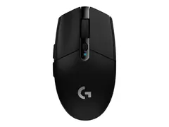 Logitech G G305 - Mus - optisk 6 knapper - tr&#229;dl&#248;s - 2.4 GHz - USB tr&#229;dl&#248;s mottaker - svart