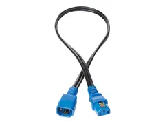 HPE Jumper Cord - Str&#248;mkabel - power IEC 60320 C13 til IEC 60320 C14 AC 250 V - 10 A - 2 m - svart - Hele verden - for Apollo 4510 Gen9; Modular Smart Array P2000 G3; ProLiant DL360 G7, XL290n Gen10