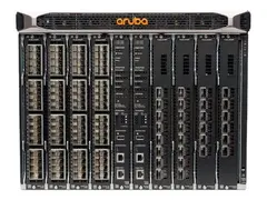 HPE Aruba 8400 8-slot Chassis - Switch rackmonterbar - med 3 x viftebrett, 18 x vifte, kabelstyring, X462 2-stangs rackskinnesett