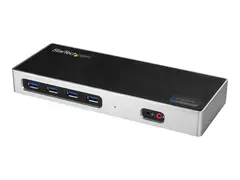 StarTech.com Dual 4K Dock - Mac and Windows USB-A &amp; USB-C - DP &amp; HDMI (DK30A2DH) - dokkingstasjon - USB-C / Thunderbolt 3 - 2 x HDMI - 1GbE