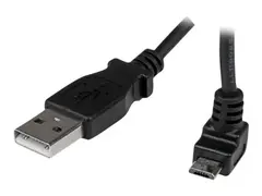 STARTECH.COM USBAUB2MU 2 m Micro USB Cable - A to Up Angle Micro B