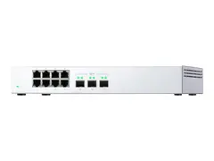 QNAP QSW-308S - Switch - ikke-styrt 3 x 10 Gigabit SFP+ + 8 x 10/100/1000 - stasjon&#230;r