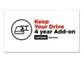 Lenovo Keep Your Drive Add On - Utvidet serviceavtale 4 &#229;r - for ThinkPad P1; P1 (2nd Gen); P1 Gen 4; P16 Gen 1; P17 Gen 1; P43; P51; P52; P53; P72; P73