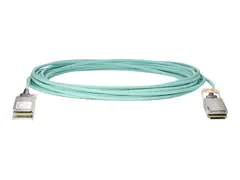 HPE 100Gb Active Optical Cables Ethernet 100GBase-AOC cable - QSFP28 til QSFP28 - 7 m - fiberoptisk - aktiv - for HPE SN2010M 25, SN2100M 100, SN2410, SN2410M 25, SN2700M 100, SN3700cM 100