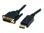 StarTech.com DisplayPort to DVI Cable - 6ft / 2m 1920 x 1200 - M/M – DP to DVI Adapter Cable – Passive DisplayPort Monitor Cable (DP2DVI2MM6) - Adapterkabel - DVI-D (hann) til DisplayPort (hann) - 1.8 m - svart