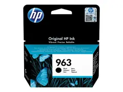 HP 963 - 24.09 ml - svart - original Officejet - blekkpatron - for Officejet Pro 9010, 9012, 9014, 9015, 9016, 9019, 9020, 9022, 9025