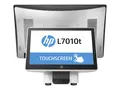 HP L7010t Retail Touch Monitor LED-skjerm med KVM-svitsj - 10.1&quot; - ber&#248;ringsskjerm - 1280 x 800 @ 60 Hz - TN - 220 cd/m&#178; - 800:1 - 30 ms - DisplayPort - HP-svart, asteroide - for HP t640; EliteDesk 800 G6; Engage One Essential; RP9 G1 Retail System 9118