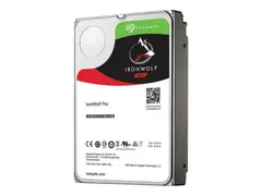 Seagate IronWolf Pro ST4000NE001 - Harddisk 4 TB - intern - 3.5&quot; - SATA 6Gb/s - 7200 rpm - buffer: 256 MB - med 2-&#229;rs Rescue Data Recovery Service Plan