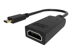 VISION - Video adapter - 24 pin USB-C hann til HDMI hunn svart - 4K-st&#248;tte