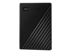 WD My Passport WDBYVG0010BBK - Harddisk kryptert - 1 TB - ekstern (b&#230;rbar) - USB 3.2 Gen 1 - 256-bit AES - svart