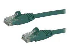 StarTech.com 1m CAT6 Ethernet Cable, 10 Gigabit Snagless RJ45 650MHz 100W PoE Patch Cord, CAT 6 10GbE UTP Network Cable w/Strain Relief, Green, Fluke Tested/Wiring is UL Certified/TIA Category 6 - 24AWG (N6PATC1MGN) - Koblingskabel - RJ-45 (hann) til RJ-45 (hann) - 1 m - UTP - CAT 6 - uten hindringer - gr&#248;nn