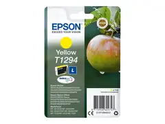 Epson T1294 - L-st&#248;rrelse - gul original - bl&#230;re med RF/lyd-alarm - blekkpatron - for Stylus SX230, SX235, SX430, SX438; WorkForce WF-3010, 3520, 3530, 3540, 7015, 7515, 7525