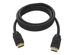 VISION Professional - HDMI-kabel med Ethernet HDMI hann til HDMI hann - 2 m - svart - 4K-st&#248;tte