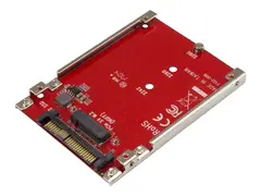 StarTech.com M.2. PCI-e NVMe to U.2 (SFF-8639) Adapter Not Compatible with SATA Drives or SAS Controllers - For M.2 PCIe NVMe SSDs - PCIe M.2 Drive to U.2 Host Adapter - M2 SSD Converter (U2M2E125) - Grensesnittsadapter - M.2 - M.2 Card - U.2 - r&#248;d