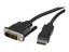 StarTech.com 6ft / 1.8m DisplayPort to DVI Cable 1920x1200 - DVI Adapter Cable - Multi Monitor Solution for DP to DVI Setup (DP2DVIMM6) - DisplayPort-kabel - DisplayPort (hann) til DVI-D (hann) - 1.8 m - svart - for P/N: DPPNLFM3, DPPNLFM3PW