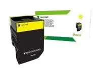 Lexmark 702YE - Gul - original tonerpatron LCCP, LRP - for Lexmark CS310dn, CS310n, CS410dn, CS410dtn, CS410n, CS510de, CS510dte